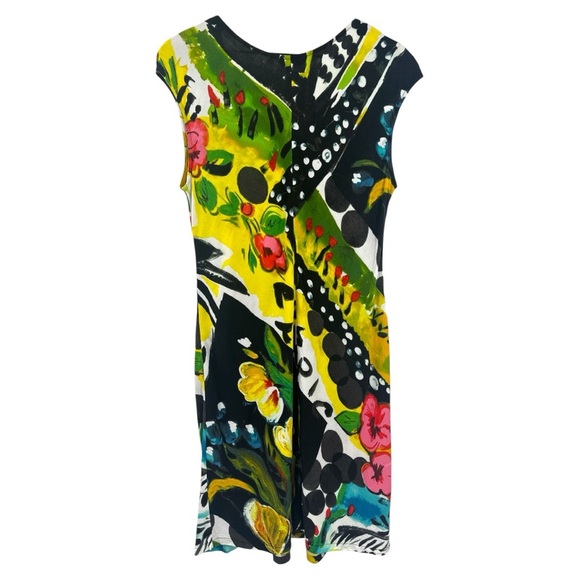 Jams World Sherry Dress Hawaiian Tropical Floral Print Wearable Art Size Medium - Picture 6 of 8
